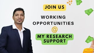 Share your research experience and earn II Working opportunities at My Research Support