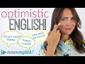 Optimistic English! Talking positively about 2018 | Vocabulary and Collocations