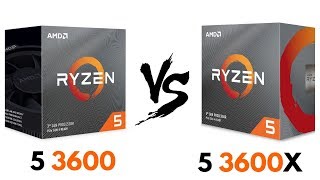 Ryzen 5 3600 vs Ryzen 5 3600X | Test in GAMES & BENCHMARKS | Ryzen 5 3600X vs Ryzen 5 3600