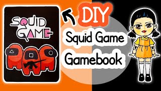How To Make Squid Game Gamebook At Home With Paper... Inspired By Gamebook