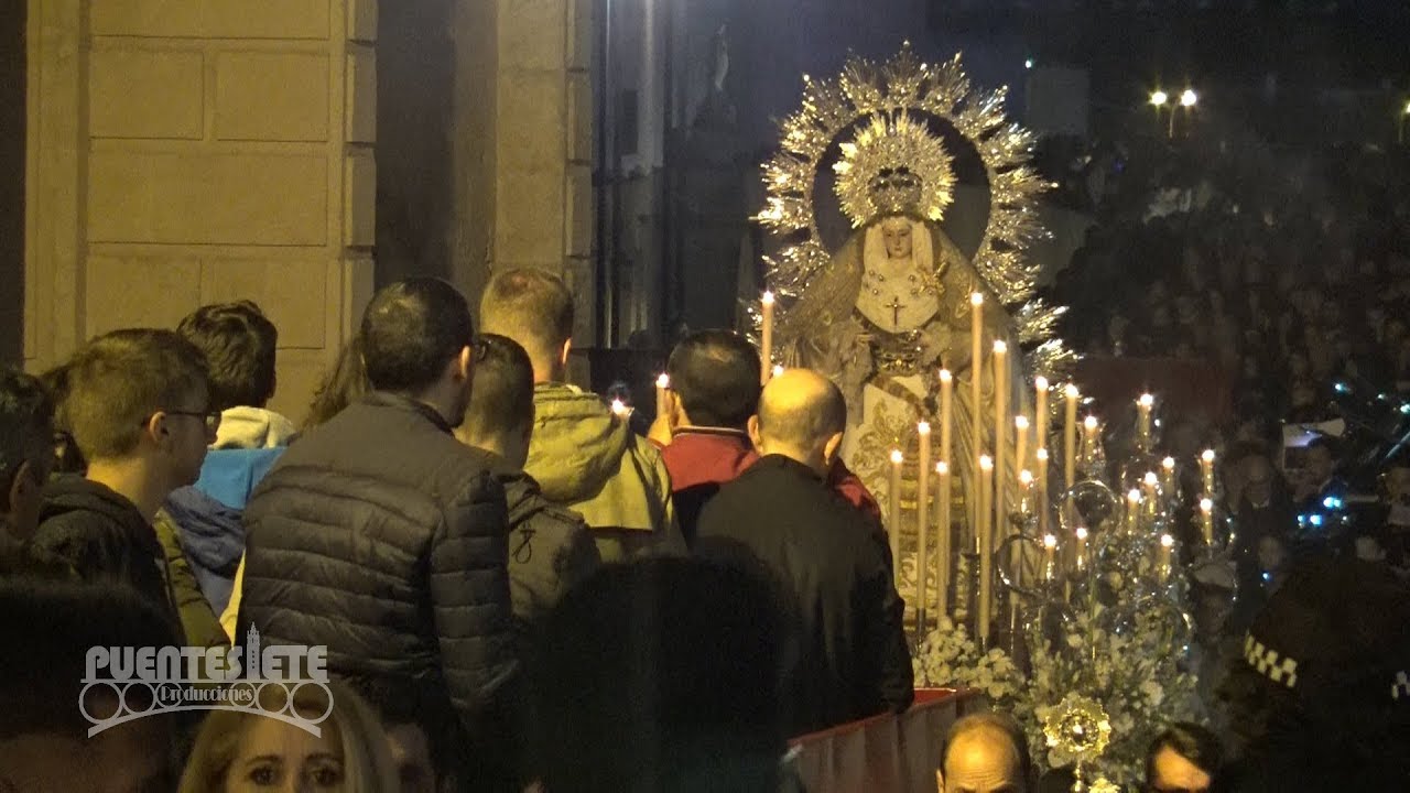 Virgen del Rayo. Sábado Santo. Semana Santa de Córdoba 2018.