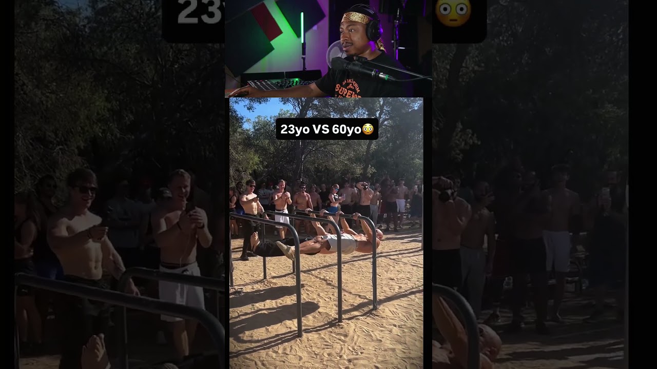 23 Yo VS 60 Yo Strength test