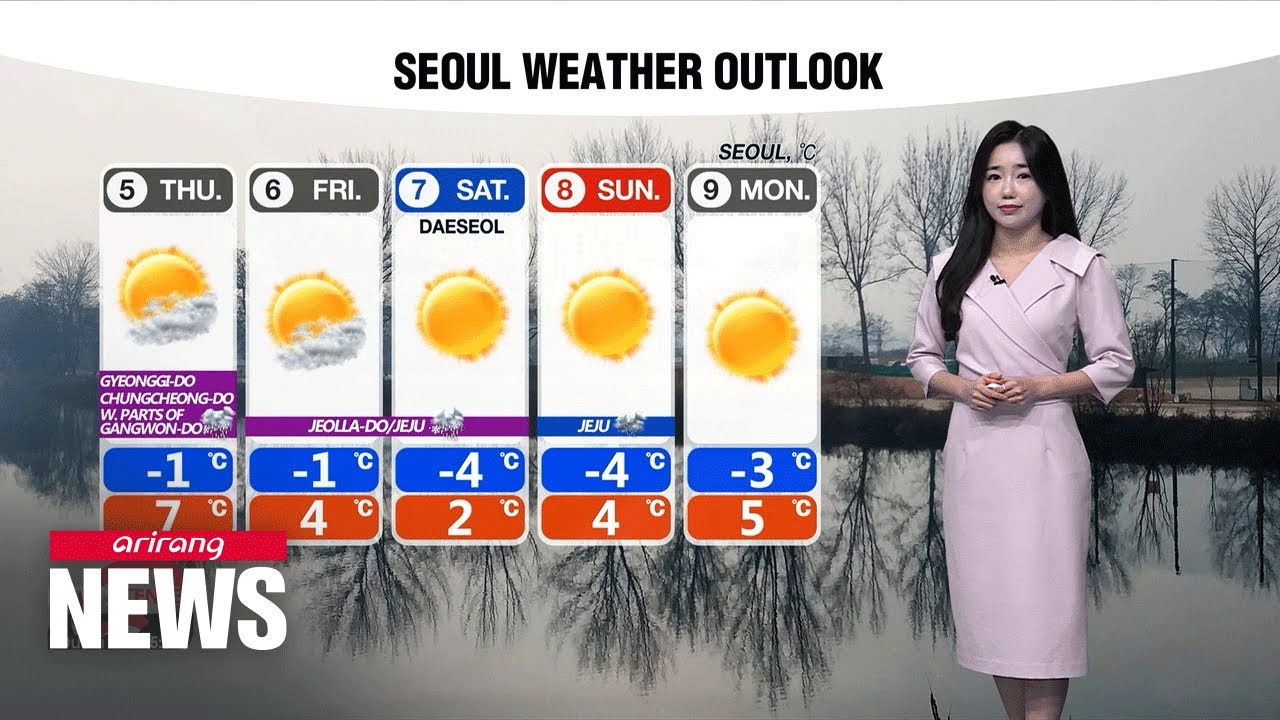[Weather] Dry conditions in some areas, rain or snow tomorrow - YouTube