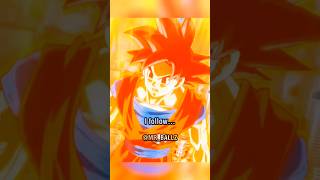 Goku achieving ssj god on his own! 「dbs edit」#goku #supersiayangod #dragonballsuper#anime #shorts