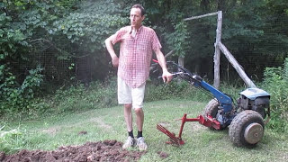 Aldo Biagioli Rootpotato Digger With A Walk-Behind Tractor