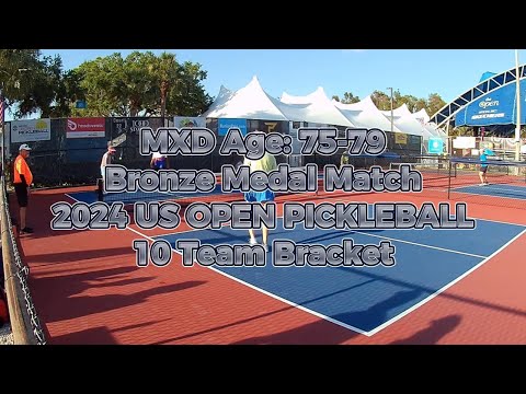MXD Age: 75-79 Bronze Medal Match, Pickleball - US OPEN 2024