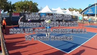 MXD Age: 75-79 Bronze Medal Match, Pickleball - US OPEN 2024