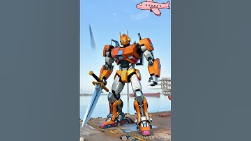 "Incredible Transformation: Crane Truck Turns into a Powerful Robot!"