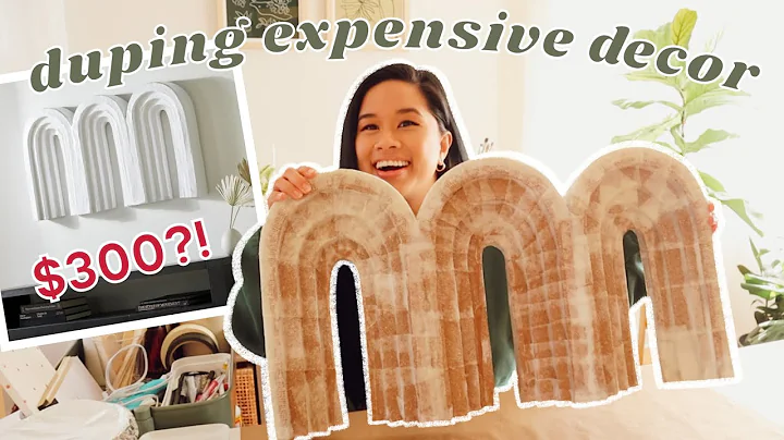 DIY EXPENSIVE HOME DECOR FOR LESS *West Elm Inspir...