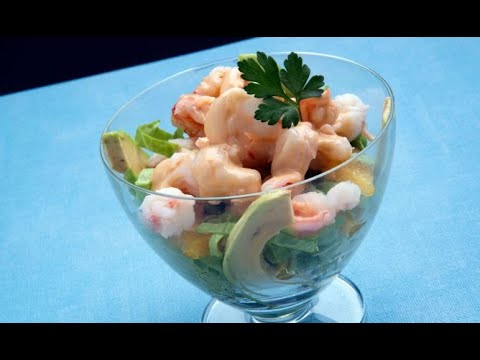 Receta de cóctel de marisco salsa rosa - Karlos Arguiñano - YouTube