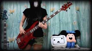Video thumbnail of "Maximum The Hormone - 「F」  Bass Cover"
