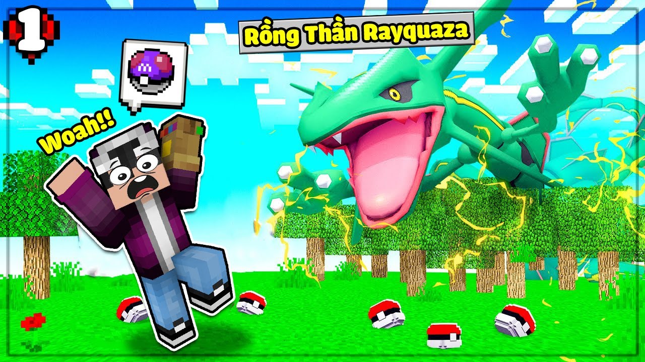 Thị Trấn Pokemon Tập 1 - Noxuss Trở Nên YẾU NHẤT Trong Ngày Đầu Vào SERVER  PIXELMON Trong Minecraft 