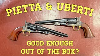 Are Cap & Ball Revolvers Good Enough Right Out of the Box?