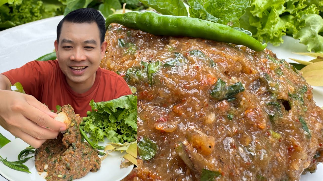 ลาบเหนียวปลาตอง เหนียวแบบคำเข่าหัก พร้อมวิธีทำ ฝีมือคุณแม่บ่าวเชน แซ่บคักอิหลี