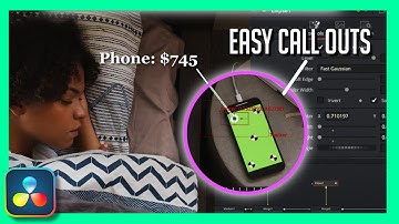 Tracked Callout Graphics in Fusion - Stick One Point to Your Footage