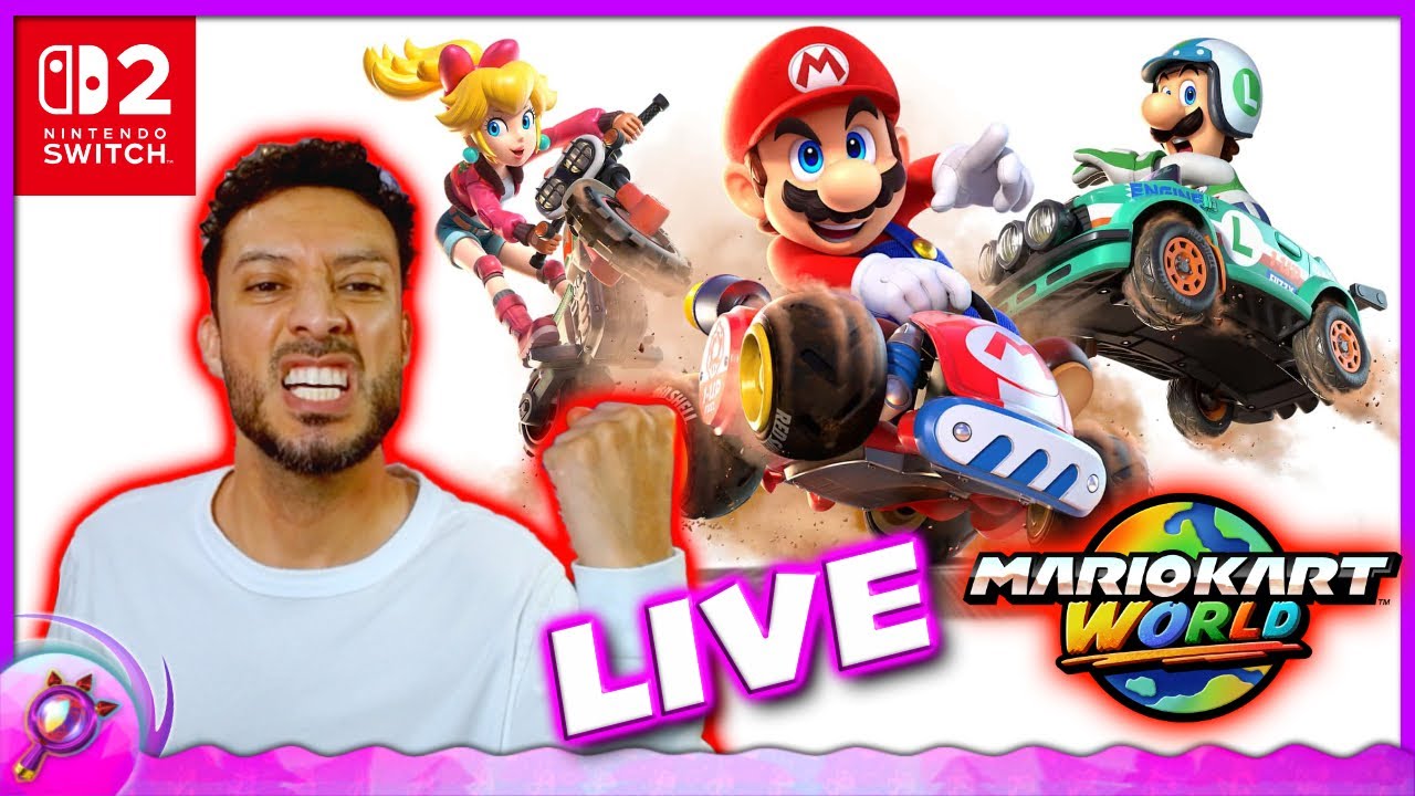 Mario Kart World Livestream 