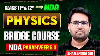🎯NDA -2-2026 | 🚀 PARAMEER 5.0 BATCH | Physics Bridge Course 🔥 | THE COACH |  #nda