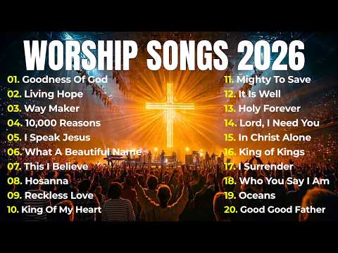 Best Morning Worship Songs 2026 🙏 Peaceful Worship | Goodness Of God & Top Christian Songs