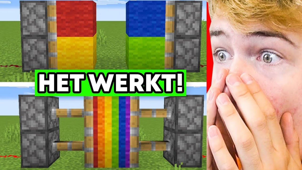MINECRAFT LIFEHACKS TESTEN Die Je Nog NIET WIST!