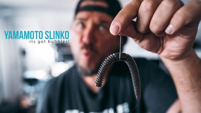 Yamamoto Slinko-new floating worm. #slinko #fishing #bassfishingtip 