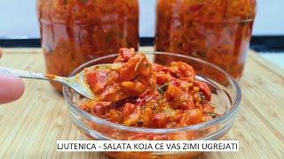 LJUTENICA - SALAD THAT WILL WARM YOU IN WINTER, FOR ALL GOURMETS WHO LOVE SPICY