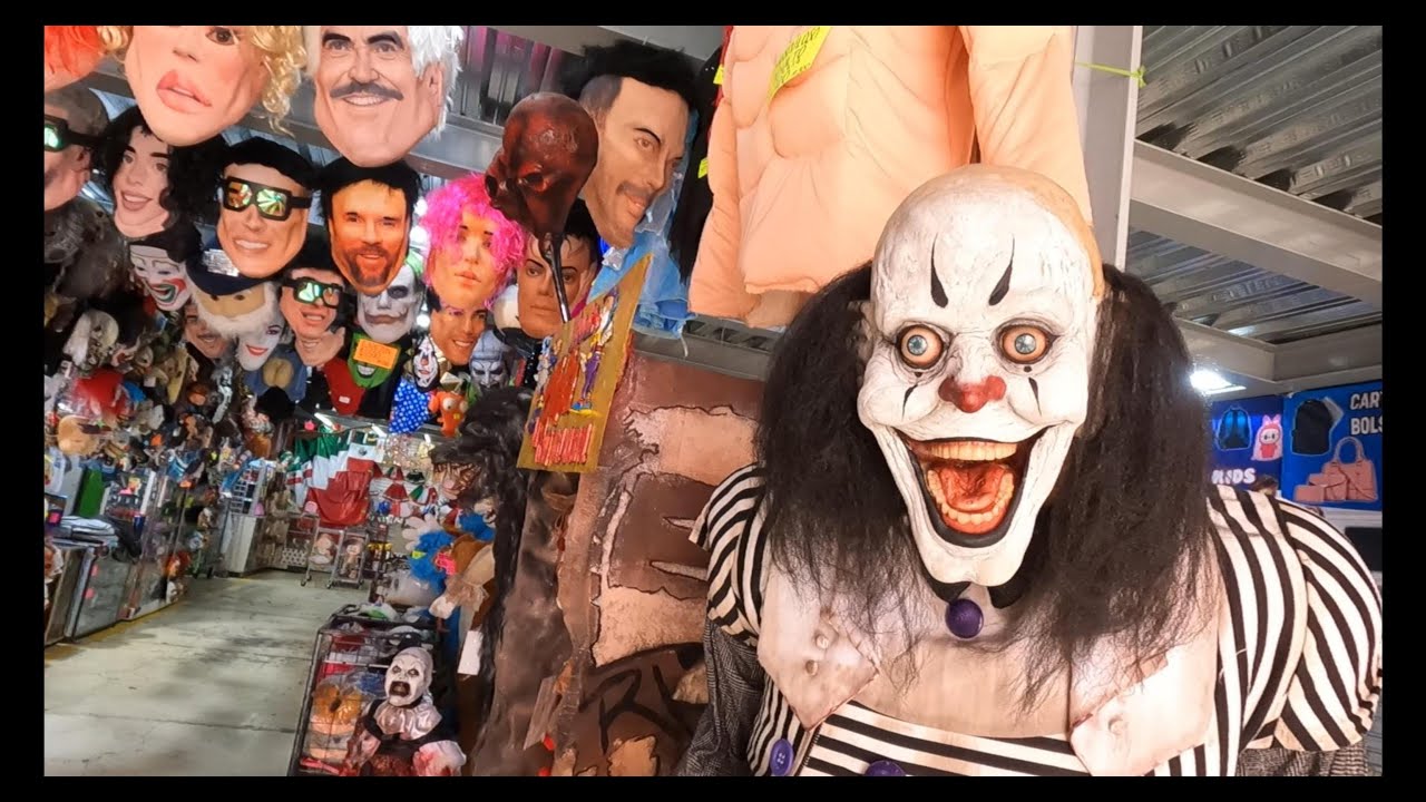 MASCARAS DE HALLOWEEN 2025 💀🎃 TIENDA MERLIN MEXICO