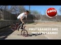 FIRST 5 EASIEST BEGINNER BMX TRICKS!! (MOST IN DEPTH!)