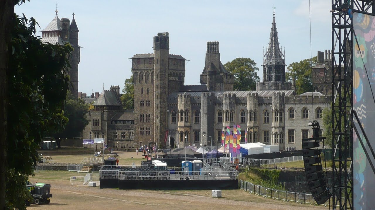 Inside Cardiff Castle