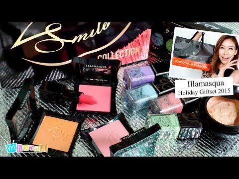 เห่อเว่อร์.....เปิดถุงรีวิว Illamasqua Holiday Giftset 2015 หวานละมุน x โกลว์ขั้นเทพ