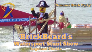 Brickbeard's Watersport Stunt Show Highlights from Legoland Florida