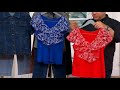 DG2 by Diane Gilman Burnout Lace Flounce Top