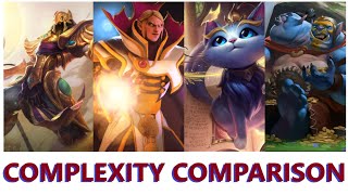 COMPLEXITY COMPARISON of heroes between League Of Legends and Dota 2. (=/= difficulty) screenshot 5