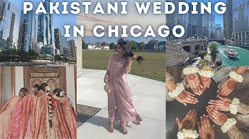 MY FIRST PAKISTANI WEDDING IN CHICAGO | Desi GRWM + Wedding Vlog 2025 💃🏽🇵🇰