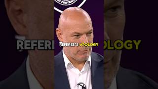 REFEREE’S VAR APOLOGY