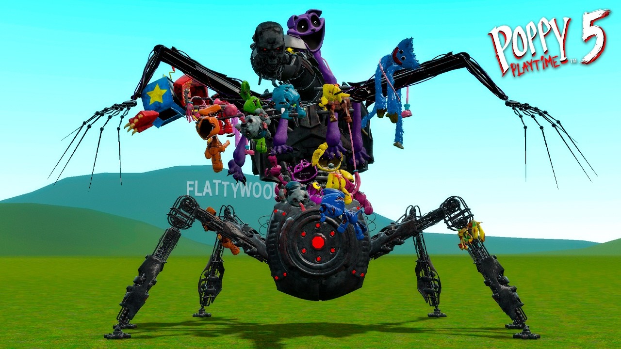 NEW THE PROTOTYPE Poppy Playtime Chapter 5 In Garry's Mod!