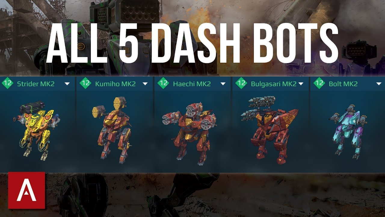 The glories dash bot era : r/walkingwarrobots