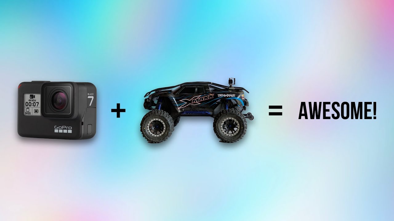GoPro HERO7 Black Mounted To RC Car YouTube