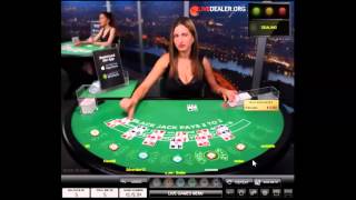 Blackjack at Bwin live casino