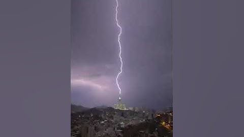 Thunder when Allah Almighty Mentioned in Azan