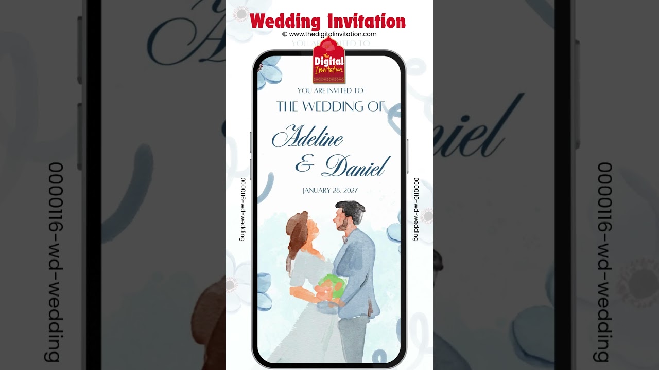 Modern Wedding Invitation Video | Online Service