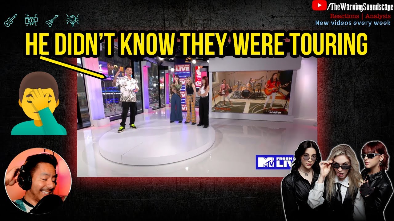 The Warning ⚡ MTV Interview First Time Reaction