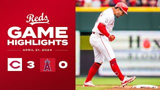 Angels vs. Reds Game Highlights (4\/21\/24) | MLB Highlights