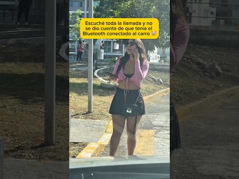 No se dio cuenta de que tenía el Bluetooth conectado y escuché todo 🤡😡