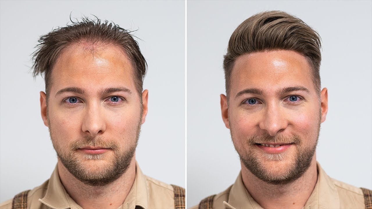 Fade Pompadour Transformation Mit Hairsystem Hairsystems Heydecke