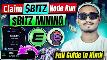Run $BITZ Node on Eclipse Network | Step-by-Step Guide to Mine $BITZ Token on PC or Laptop ( Hindi)