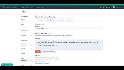 Progressive Form Step 4 - Install Hubspot Tracking Code
