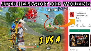 headshot and gfx tool for free fire sensitivity screenshot 5