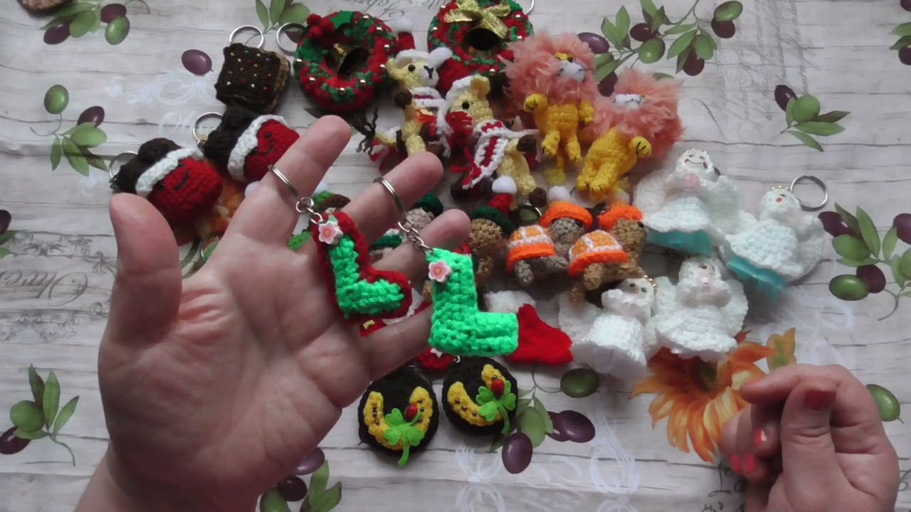 Готовые брелоки. Идея для подарка. Часть 2.