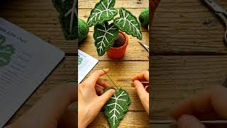 Handmade Crochet Plant That Looks Real #handmade #diycraft #yarnart