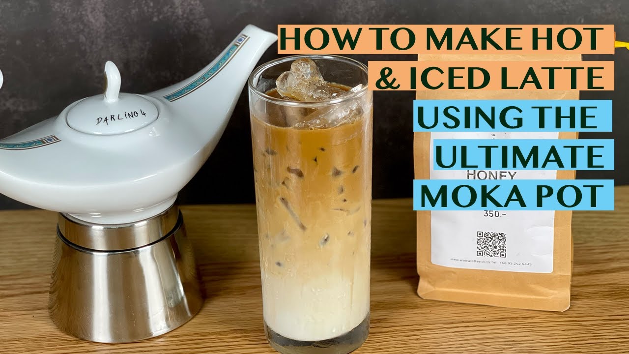 Make Your Coffee Wishes Come True! How To Make Hot & Iced Latte Using A  4-Cup Aladino Moka Pot - Youtube